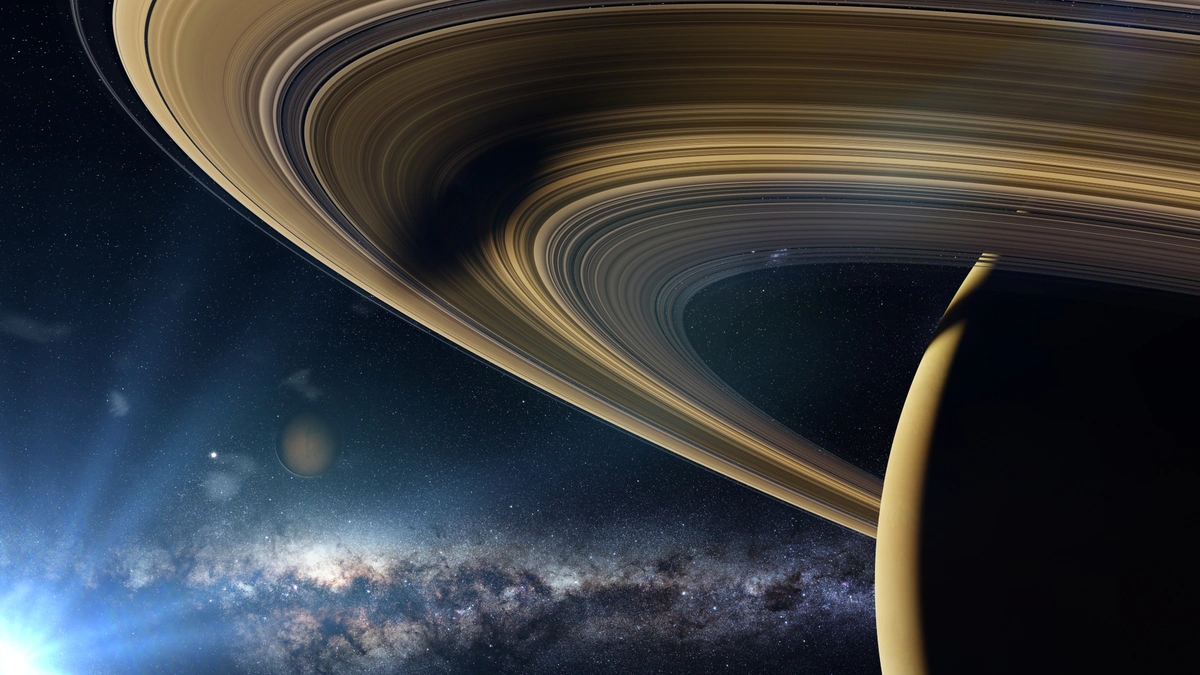 Why Saturn Appears Ringless